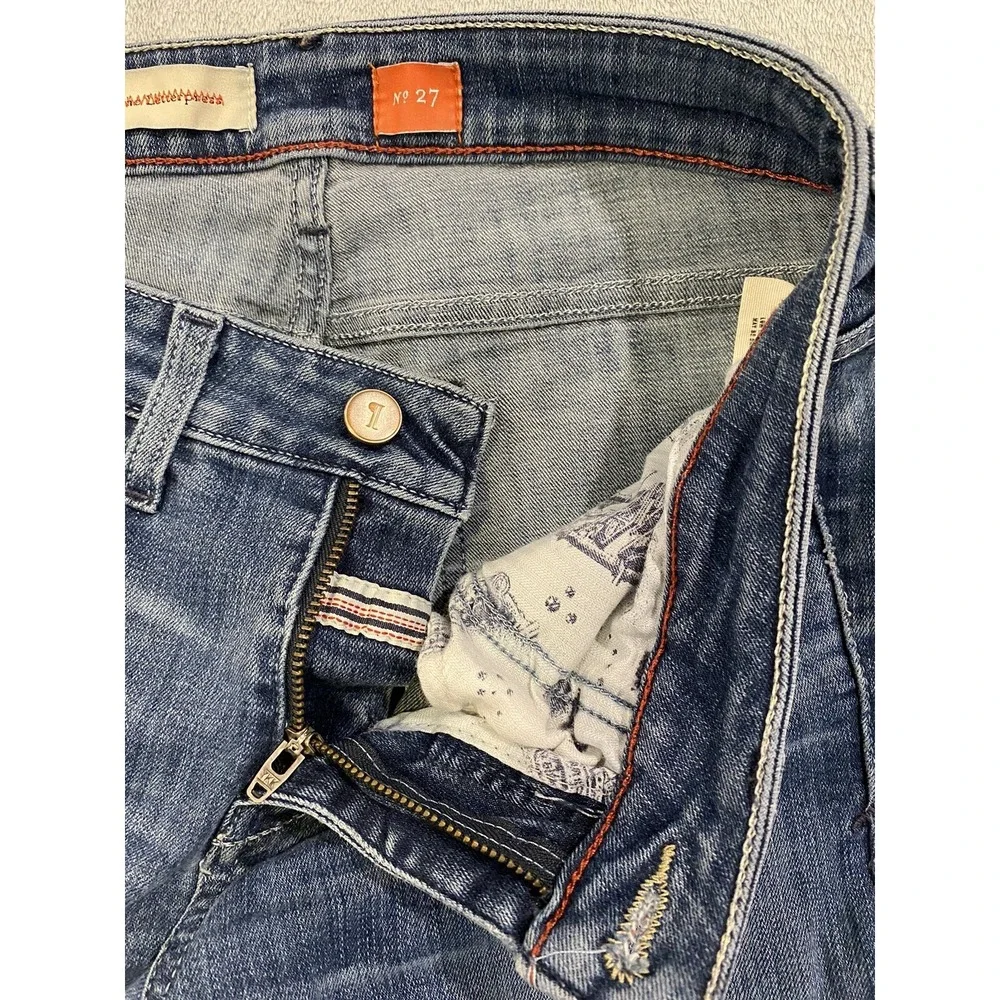 Anthropologie Pilcro and the Letterpress Jeans Womens 29x29 (Tag 27) Stretch Fit